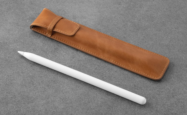 Coque en Cuir pour Apple Pencil Feature Focus