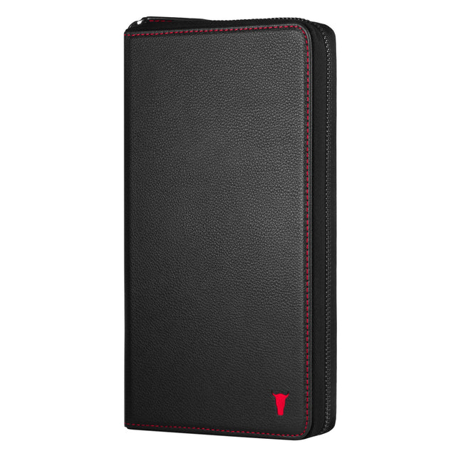 Portefeuille en cuir véritable étui A4 organisateur d'affaires bloc-notes sac Portefeuille en cuir véritable étui A4 organisateur d'affaires bloc-notes sac