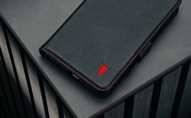 Coque en Cuir pour Google Pixel 10 Pro Fold Feature Focus