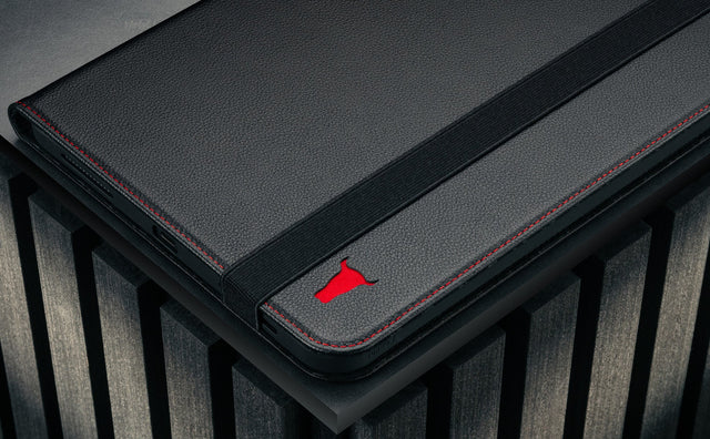 Coque en Cuir pour iPad (11e et 10e génération) Feature Focus