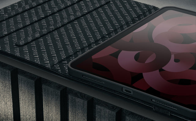 Coque en Cuir pour iPad (11e et 10e génération) Feature Focus