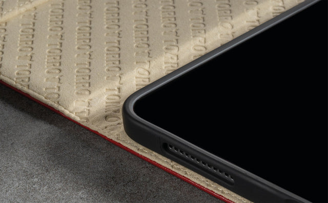 Coque en Cuir pour iPad Air (M2 / M3 / M4 / 5e / 4e génération) Feature Focus