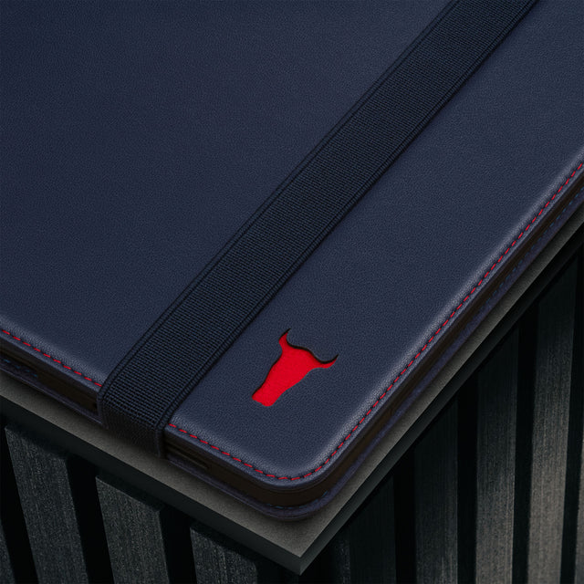 Navy Blue Leather Case for Apple iPad Pro 11