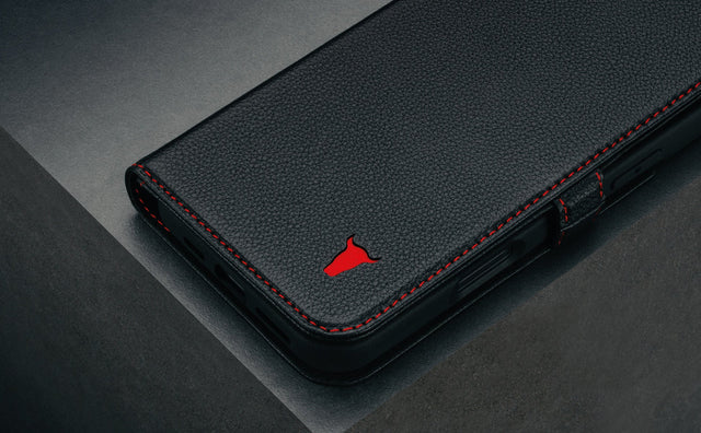 Coque en Cuir pour iPhone 16 Plus (chargement MagSafe) Feature Focus