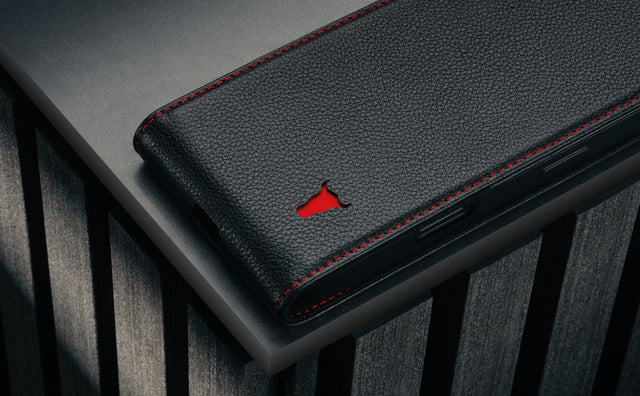 Coque portefeuille en Cuir pour iPhone 17 Pro (chargement MagSafe) Feature Focus