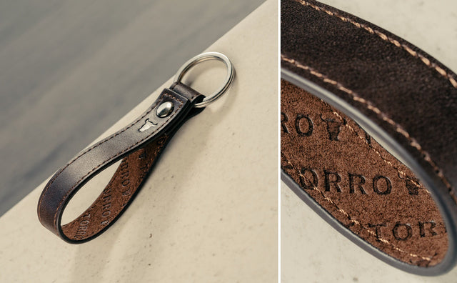 Porte-Clés en Cuir Feature Focus