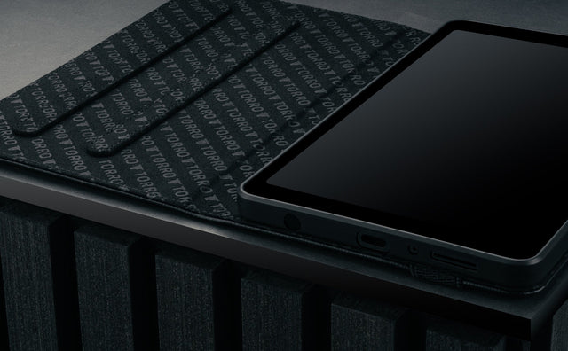 Coque en Cuir pour Galaxy Tab A9 Feature Focus
