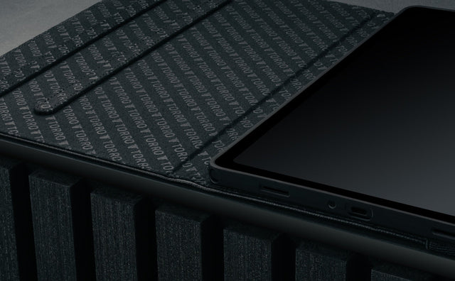 Coque en Cuir pour Galaxy Tab A9+ Feature Focus