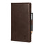 Dark Brown Leather Golf Scorecard Holder