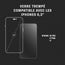 Supported models of the Tempered Glass Screen Protector for iPhone