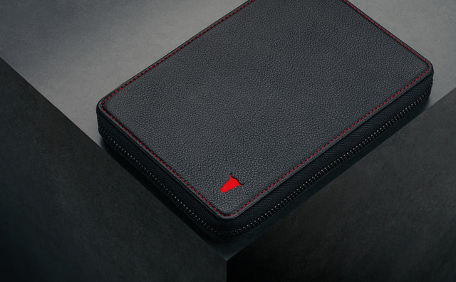 Portefeuille de Voyage en Cuir Feature Focus