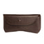 Dark Brown Leather Sunglasses Case