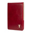 Red Golf Scorecard Holder and Yardage Book Cover